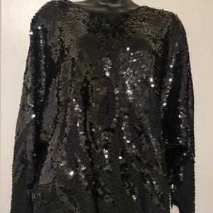 Vintage Sequin Top